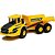 Miniatura caminhão Caçamba Volvo construção - Bburago - Imagem 2