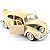 Miniatura carro Volkswagen Fusca 1955 1/18 - bege - Imagem 4