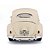 Miniatura carro Volkswagen Fusca 1955 1/18 - bege - Imagem 7