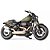 Miniatura Moto Harley Davidson Fat Bob 114 verde- 1/18 - Imagem 3