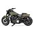 Miniatura Moto Harley Davidson Fat Bob 114 verde- 1/18 - Imagem 5