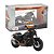 Miniatura Moto Harley Davidson Fat Bob 114 verde- 1/18 - Imagem 1