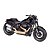 Miniatura Moto Harley-davidson Fat Bob 114 preta - 1/18 - Imagem 2