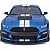 Miniatura carro Mustang Shelby GT500 2020 azul - 1/18 - Imagem 5
