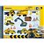 Conjunto Miniaturas Mini Work machine - diecast - Imagem 2