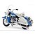 Miniatura Moto Harley Davidson FLH Electra glide 1966 - 1/18 - Imagem 4