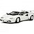 Miniatura carro Lamborghini Countach LP 5000 S branca - 1/12 - Imagem 2