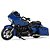 Miniatura Moto Harley-davidson CVO Road Glide Azul - 1/18 - Imagem 2
