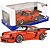 Miniatura carro Porsche Custom KS-R laranja 1/18 - Imagem 1