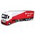 Miniatura Caminhão Mercedes Firestone hauler  1/43 - Bburago - Imagem 5