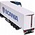 Miniatura Caminhão Scania Hauler with Trailer 1/43 - Bburago - Imagem 6