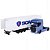 Miniatura Caminhão Scania Hauler with Trailer 1/43 - Bburago - Imagem 3