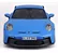 Miniatura Carro Porsche 911 GT3 2022 Azul - 1/18 - Imagem 3