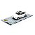 Miniatura carro Ford Escort XR3 Branco - 1/64 - Imagem 2