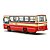 Miniatura Ônibus Caio Gabriela II Bola Branca - 1/72 - Imagem 4