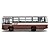 Miniatura Ônibus Caio Gabriela II Nações Unidas - 1/72 - Imagem 3