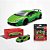 Miniatura carro Lamborghini Huracan verde 1/64 Speed icons - Imagem 2