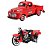 Miniatura Carro Ford F-1 Pickup Harley Fire Dept. - Maisto - Imagem 4