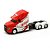 Miniatura Caminhão Mack Anthem vermelho - 1/64 - Imagem 2