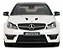 Miniatura carro Mercedes Benz C63 AMG 507 branca - 1/18 - Imagem 3