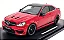 Miniatura carro Mercedes Benz C63 AMG 507 vermelho - 1/18 - Imagem 3