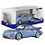 Miniatura carro Porsche 911 (964) Turbo 1990 azul 1/18 - Imagem 1