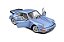 Miniatura carro Porsche 911 (964) Turbo 1990 azul 1/18 - Imagem 4