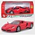Miniatura carro Ferrari Enzo 1/24 vermelho - Imagem 1