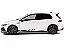 Miniatura carro Volkzwagen Golf MK8 GTI branco 1/18 - Imagem 4