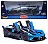 Miniatura carro Bugatti Bolide W16.4 azul 1/18 - Imagem 1