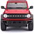 Miniatura carro Ford Bronco WildTrack 2DR vermelho 1/18 - Imagem 3