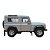 Miniatura Land Rover Defender Prata 1/24 - Imagem 3