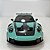 Miniatura carro Porsche 911 GT3 RS 2024 turquesa 1/18 - Imagem 2