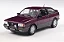 Miniatura carro Volkswagen Gol GTS 1992 Roxo 1/24 - Imagem 2