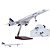 Miniatura avião Air france Concorde com led 1/125 - Imagem 2