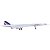 Miniatura avião Air france Concorde com led 1/125 - Imagem 4