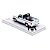 Miniatura carro Chevrolet D20 Branco 1/64 - Imagem 4