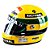Capacete Ayrton Senna Bi campeonato F1 1990 - Imagem 4