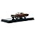 Miniatura carro Chevrolet Opala Coupe Luxo marrom 1977 -1/64 - Imagem 2