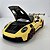Miniatura carro Porsche 911 GT3 RS 2024 amarelo 1/18 - Imagem 3