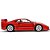 Miniatura carro Ferrari F40 1987 vermelho 1/18 Kyosho - Imagem 4