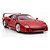Miniatura carro Ferrari F40 1987 vermelho 1/18 Kyosho - Imagem 2