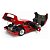 Miniatura carro Ferrari F40 1987 vermelho 1/18 Kyosho - Imagem 6