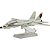 Hot Wheels Premium Gijeo Combat jet Skystriker  F-14 1/64 - Imagem 2