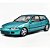 Miniatura carro Honda Civic (EG6) Vtec 1991 verde 1/18 - Imagem 2