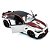 Miniatura 1/18 Alfa Romeo Giulia Gta M - branco e vermelho - Imagem 3