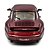 Miniatura carro Porsche 911 (993) Turbo vinho 1/18 solido - Imagem 8