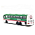 Miniatura Ônibus Tribus II Penha Series 6 1:72 BR Classics Verde-Escuro - Imagem 4