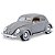 Miniatura carro Volkswagen Fusca 1955 1/18 - cinza - Imagem 2