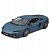 Miniatura Lamborghini Temerario Matte Blue maisto 1/18 - Imagem 2